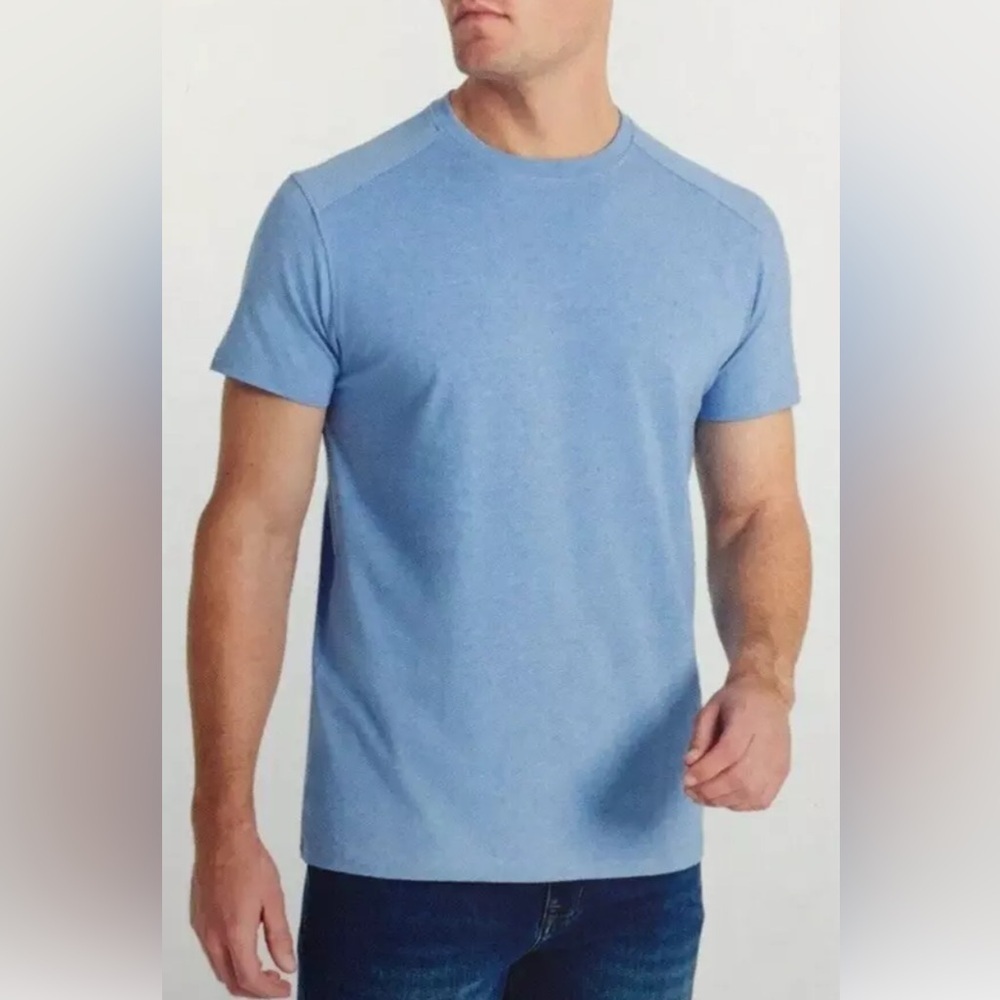 Kenneth Cole Men's SS TEE, Blue, XXL